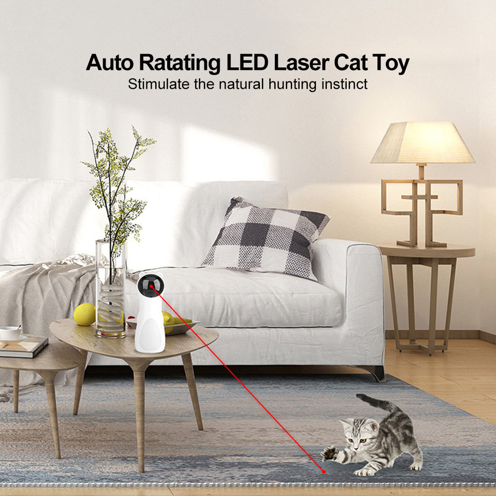 LaserPounce™ Smart Interactive Cat Toy