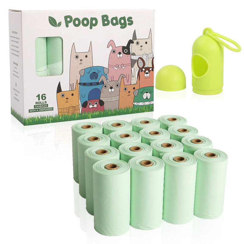 EcoPaws™ Biodegradable Poop Bag Set