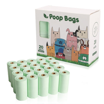 EcoPaws™ Biodegradable Poop Bag Set