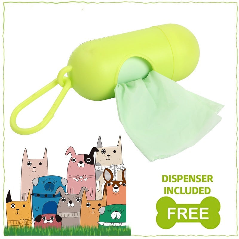 EcoPaws™ Biodegradable Poop Bag Set