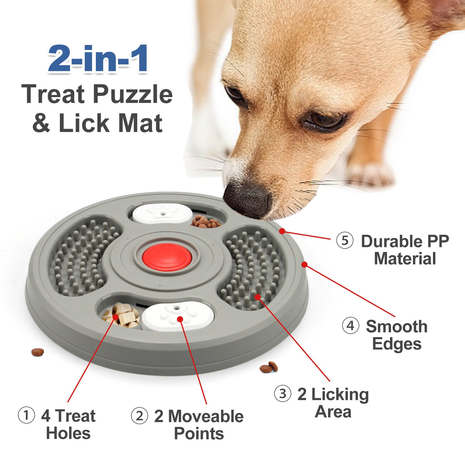 PaceMate™ Anti-Slip Slow Feeder Puzzle