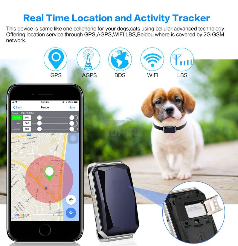 PawGuard™ Multifunction GPS Pet Tracker