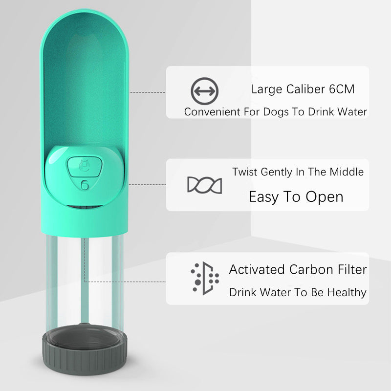 PawHydrate™ Portable Pet Water Bottle Dispenser