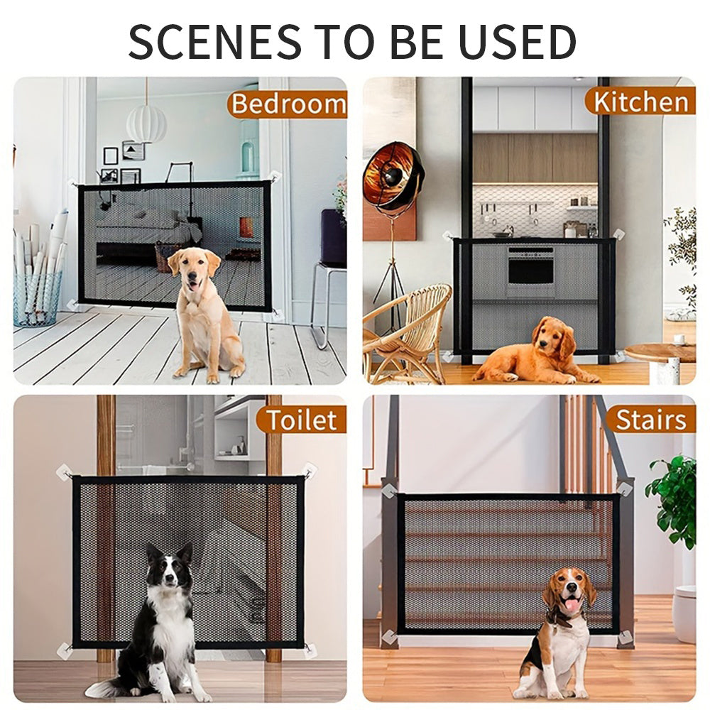 SafeBound™ Pet Isolation Mesh Gate