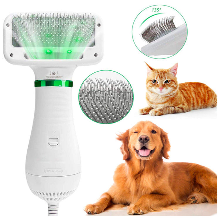 FurEase™ 2-in-1 Pet Dryer & Grooming Brush