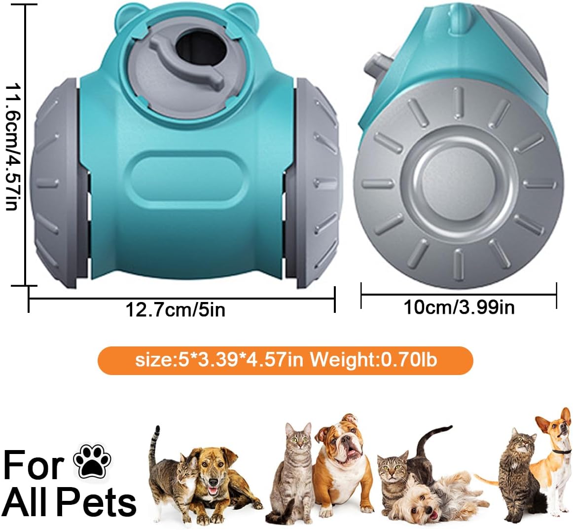 PawBot™ Interactive Feeder Tumbler Toy