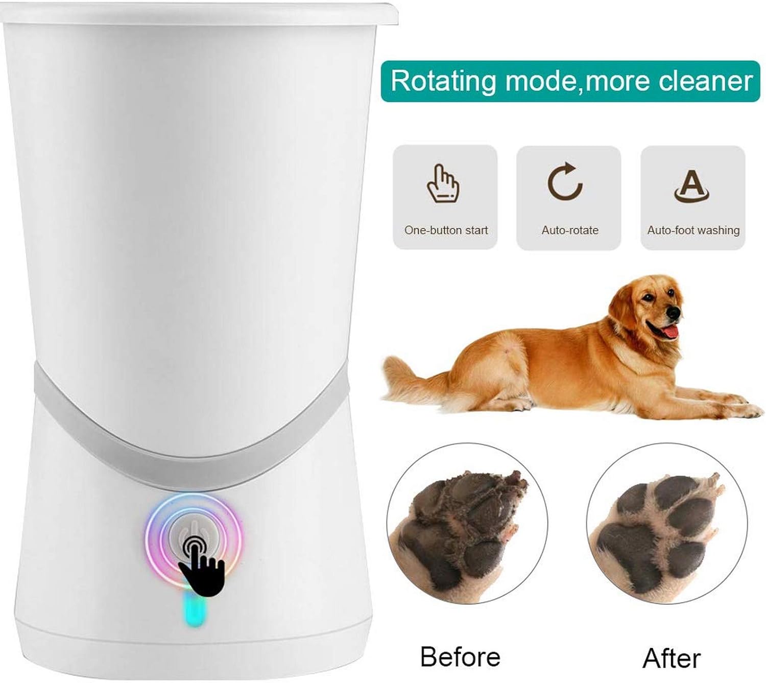 PawPure™ Electric Dog Paw Cleaner