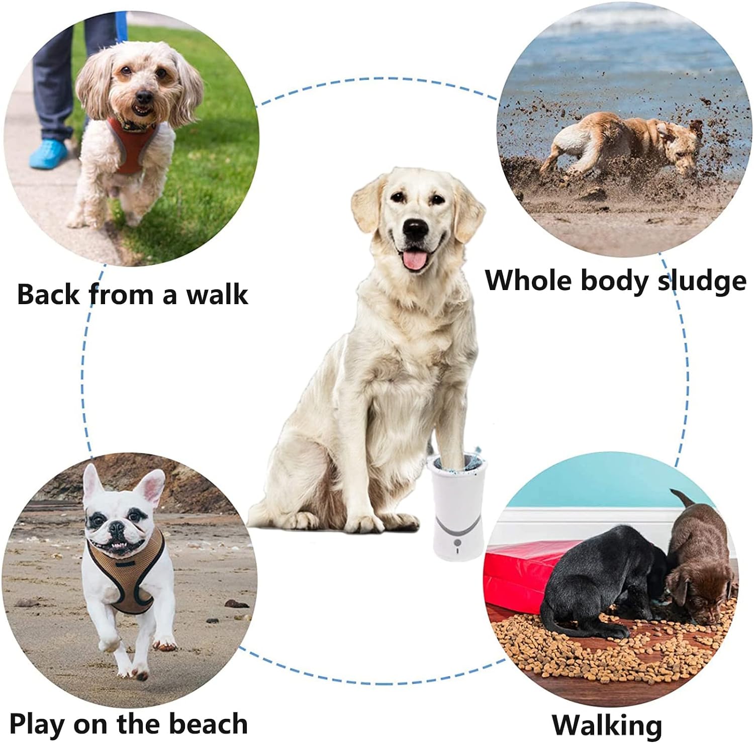 PawPure™ Electric Dog Paw Cleaner