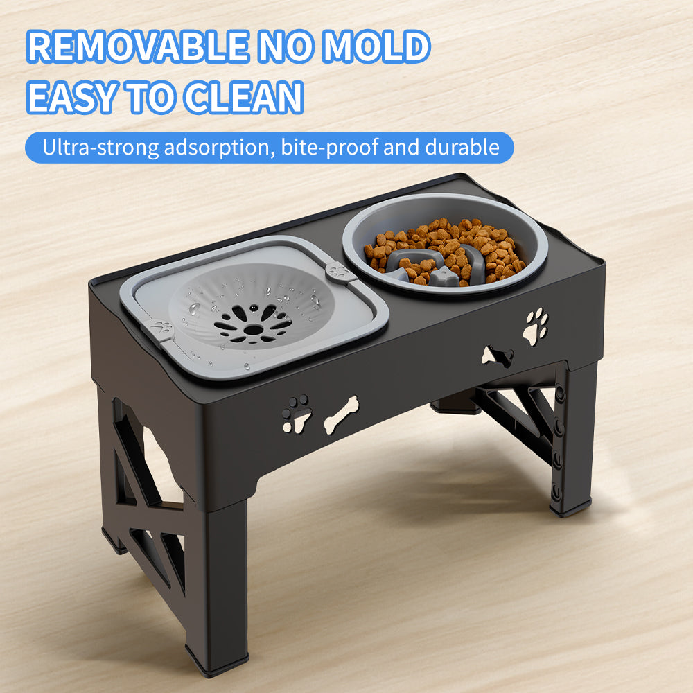 PawElevate™ Adjustable Double Feeder Bowl