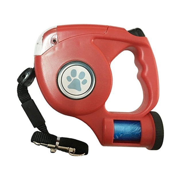 GlowWalk™ LED Retractable Dog Leash