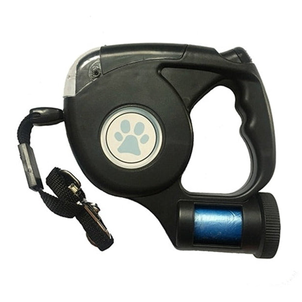 GlowWalk™ LED Retractable Dog Leash