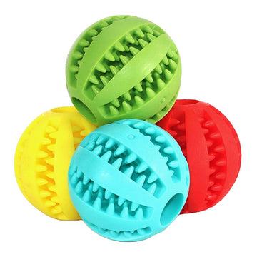 ChewPro™ Rubber Molar Treat Ball for Dogs