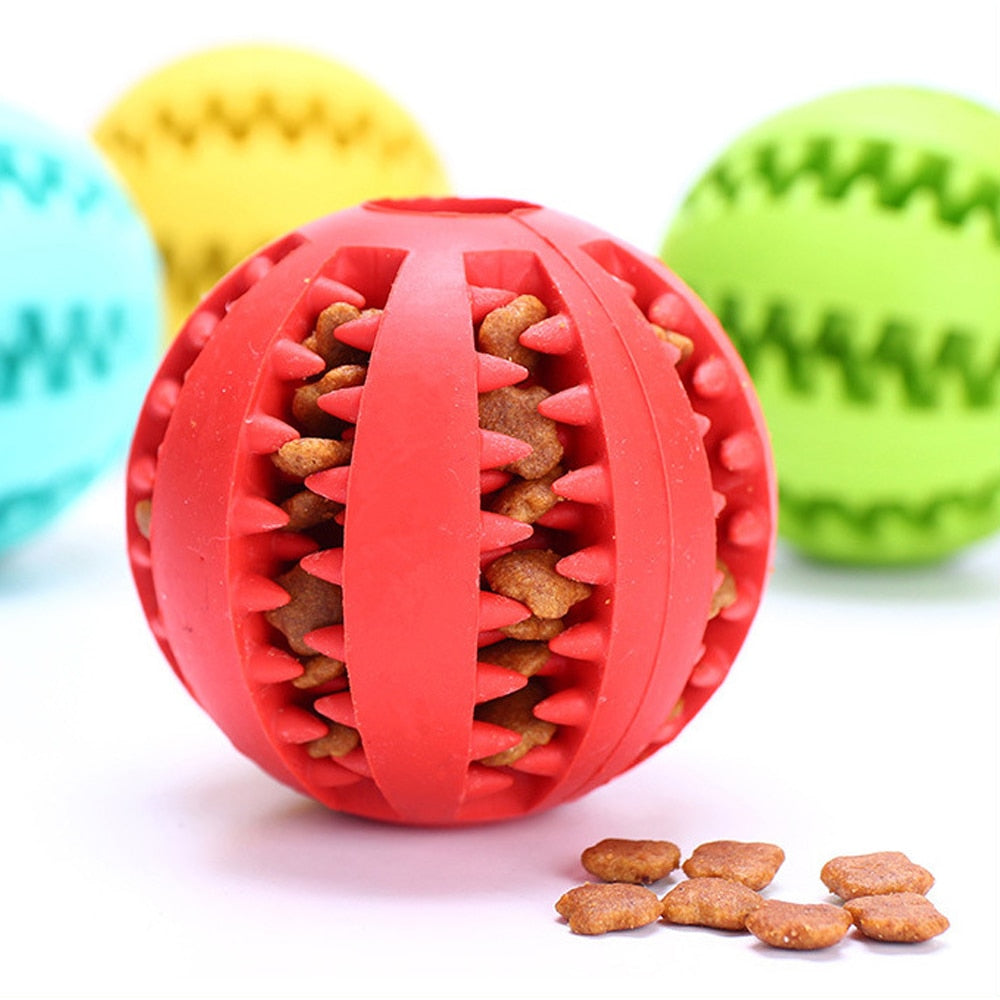 ChewPro™ Rubber Molar Treat Ball for Dogs
