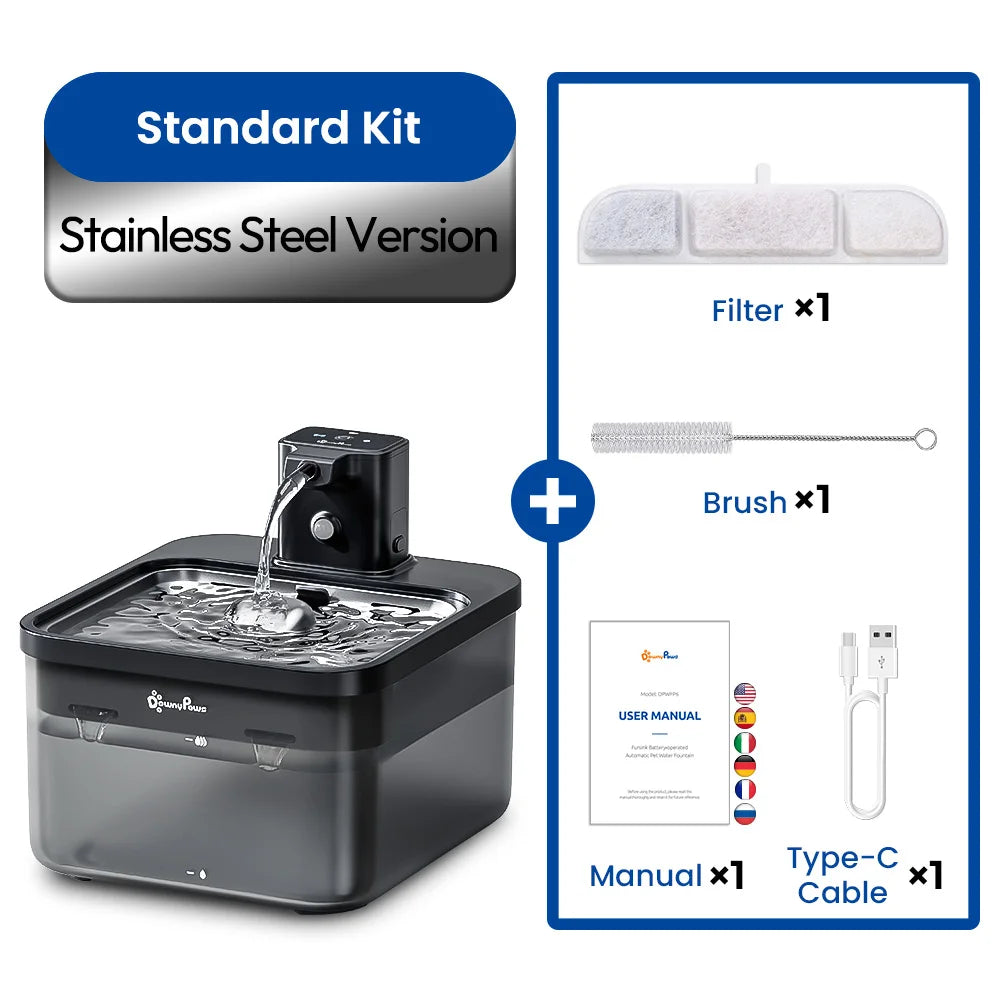 DownyPaws™ Automatic Pet Water Fountain