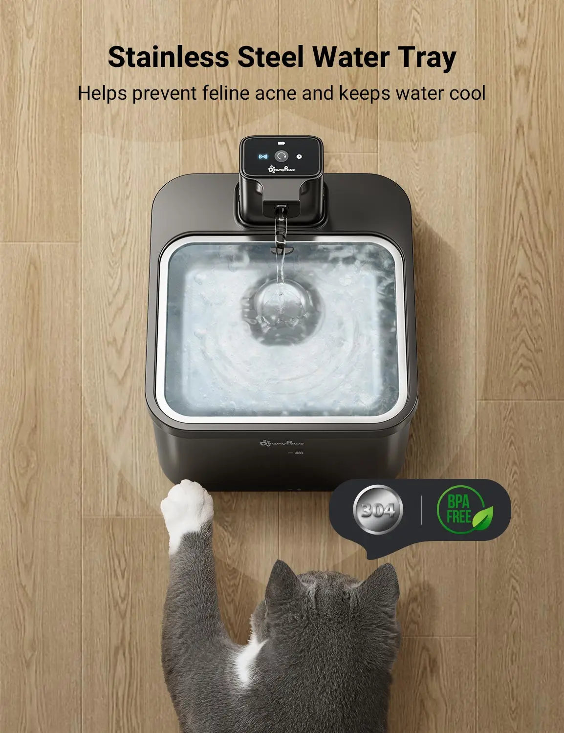 DownyPaws™ Automatic Pet Water Fountain
