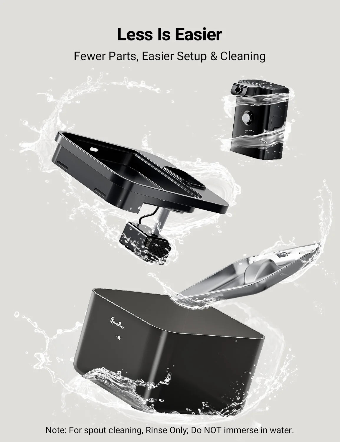 DownyPaws™ Automatic Pet Water Fountain