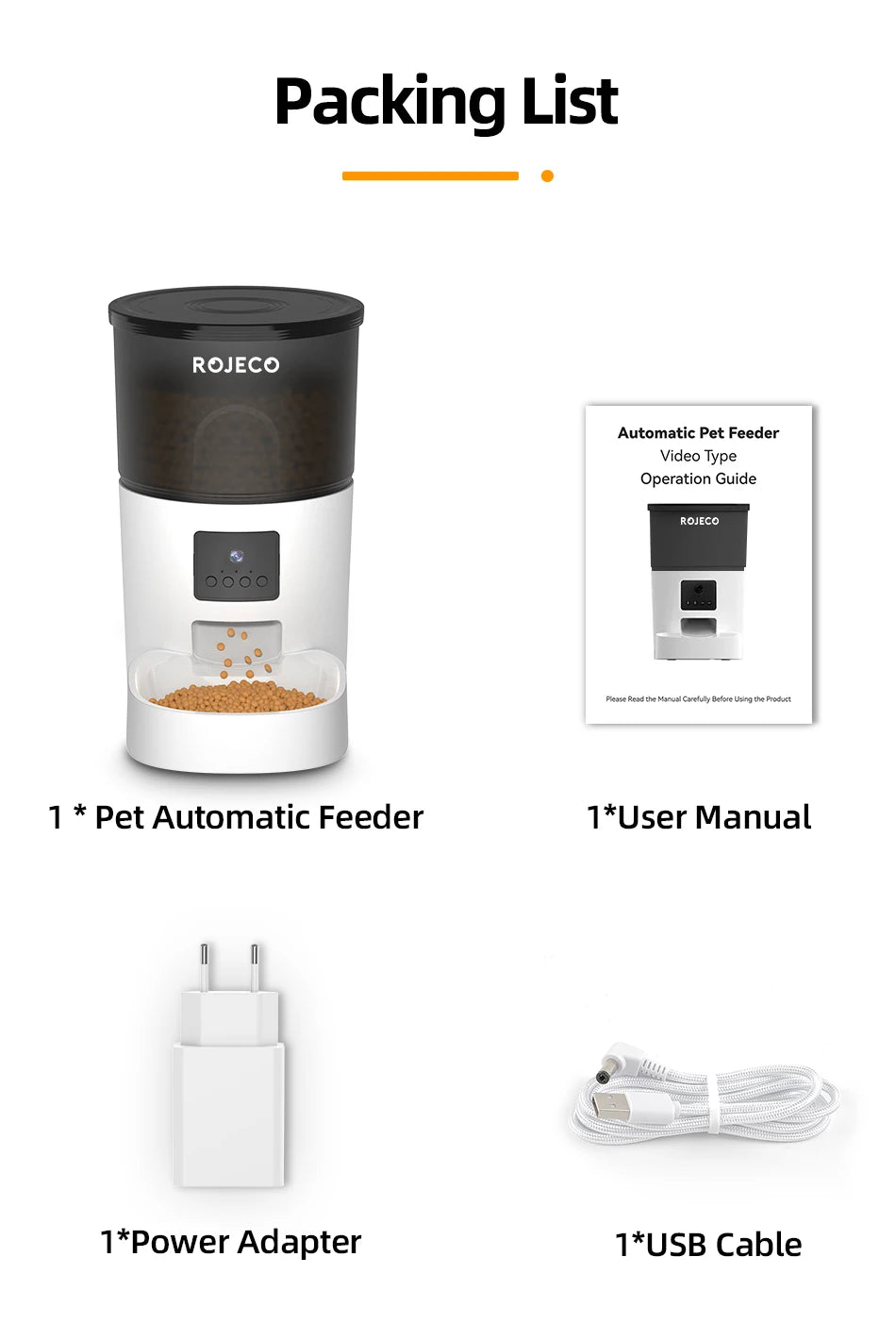 SnoutCo™ App-Controlled Smart Feeder