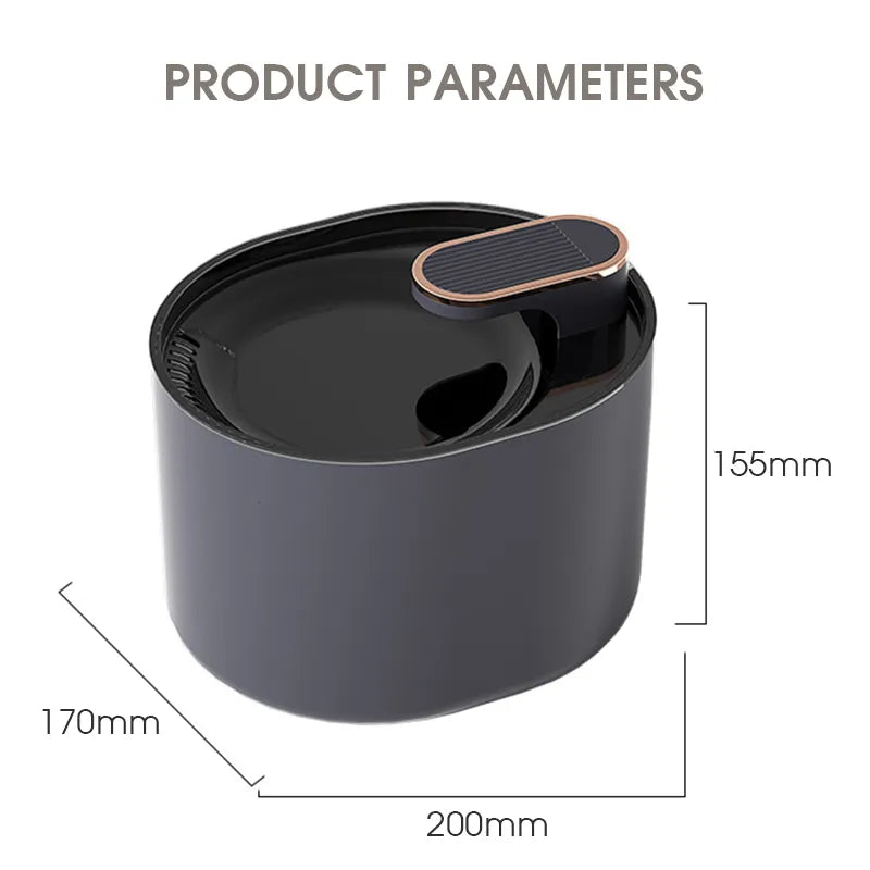 HydroFlow™ Smart Sensor Pet Water Dispenser