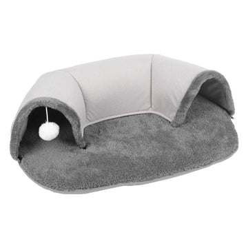 SnuggleNest™ U-Shaped Cat Tunnel Bed