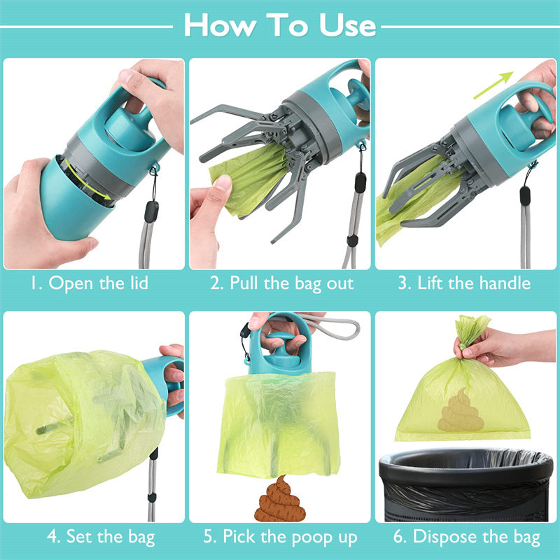 PawClean™ Dog Poop Scooper Claw