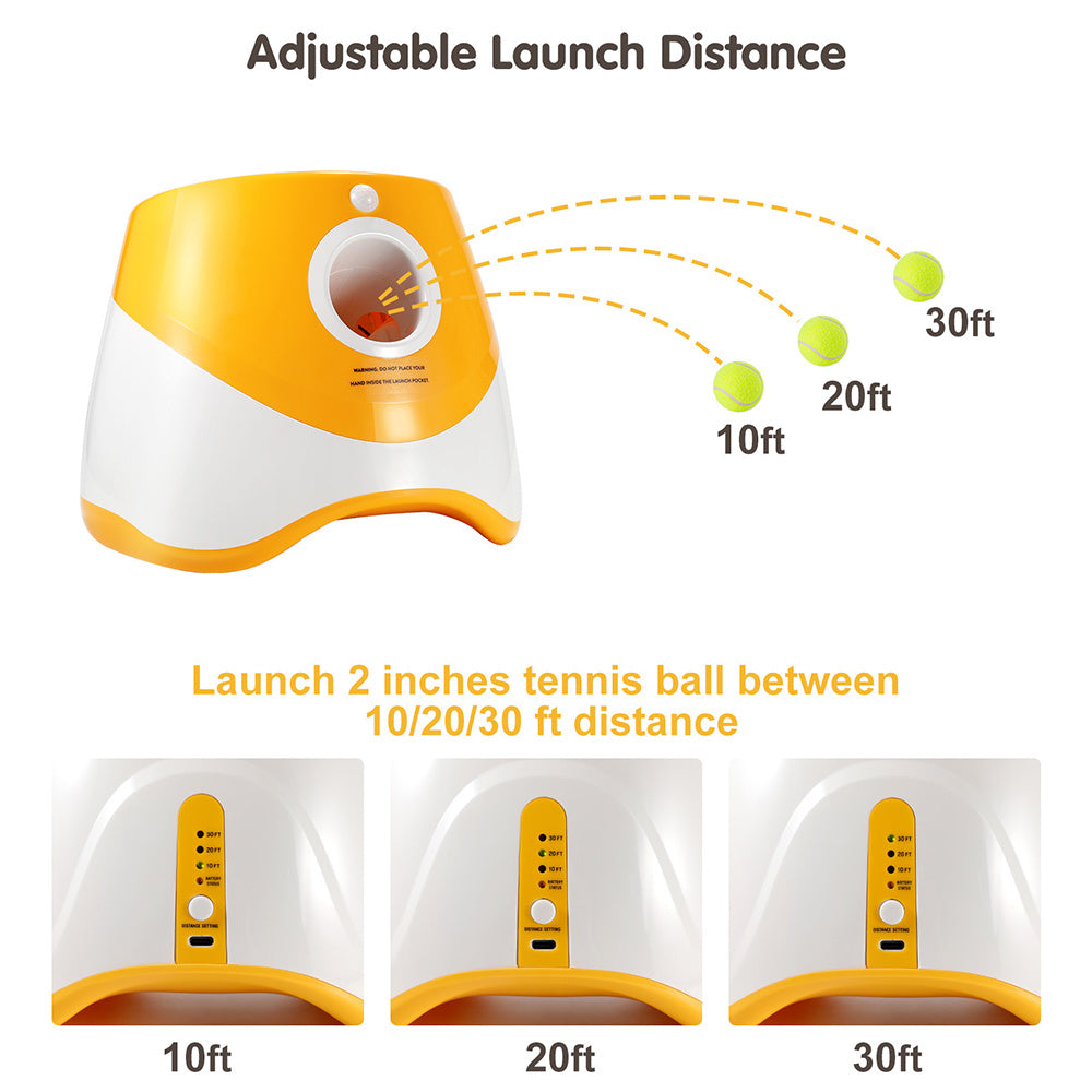 FetchMate™ Smart Tennis Ball Launcher