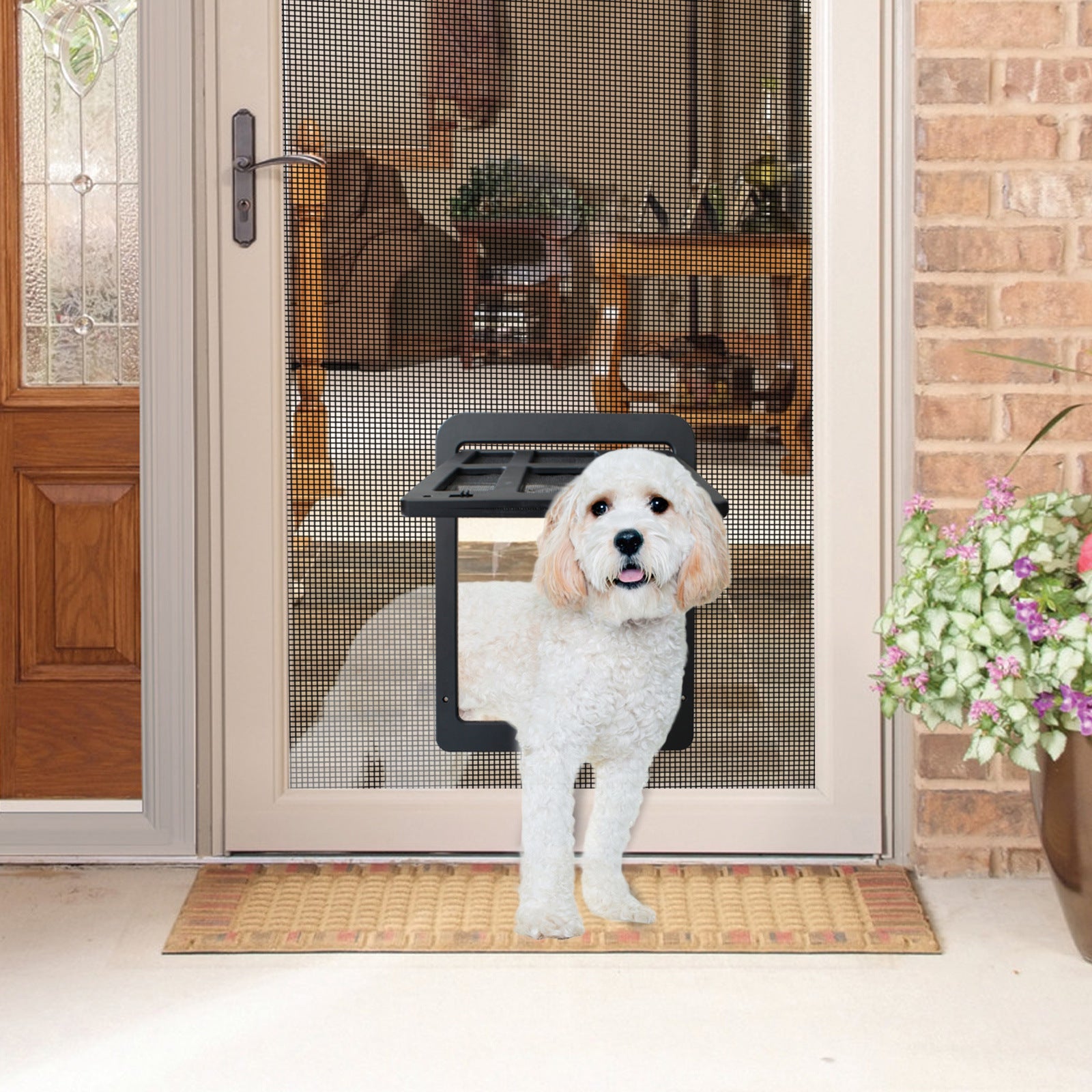 PawPass™ Magnetic Pet Screen Door